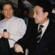 Con Silvio Berlusconi